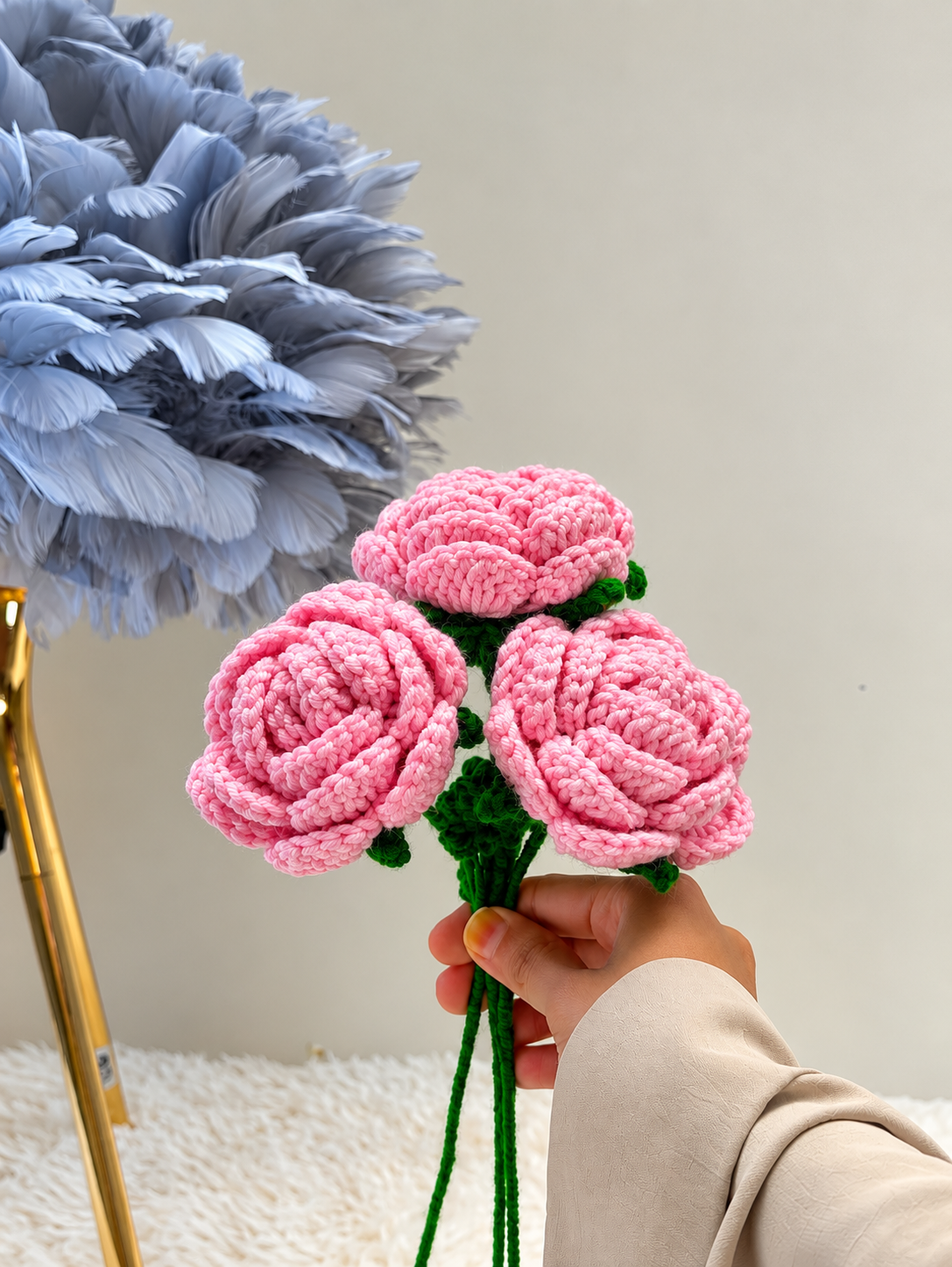 Blush Bloom Pink Rose | 1 Stem 🌹
