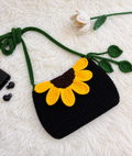 Black Sunflower Bag