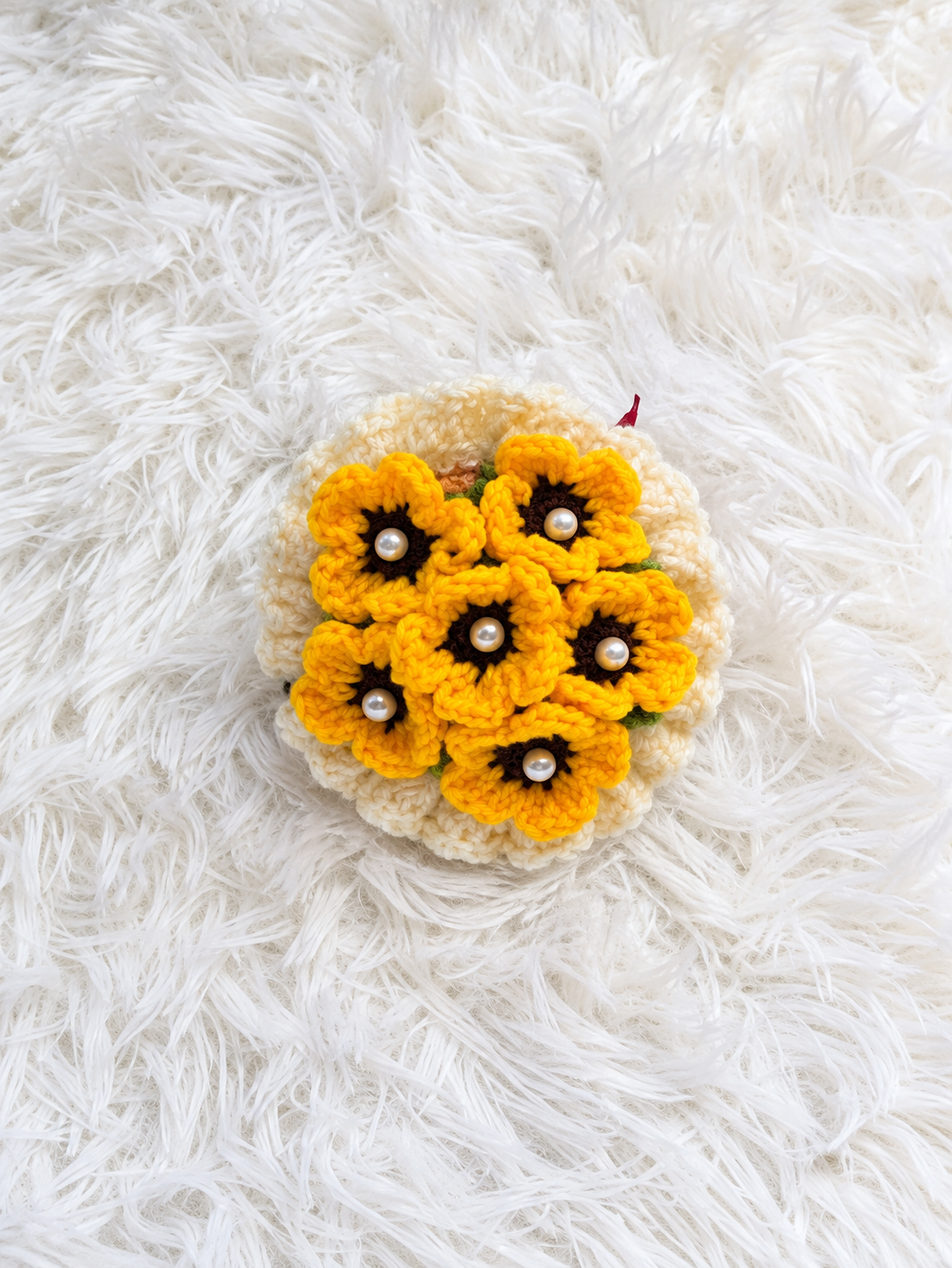 Sunflower Keychain