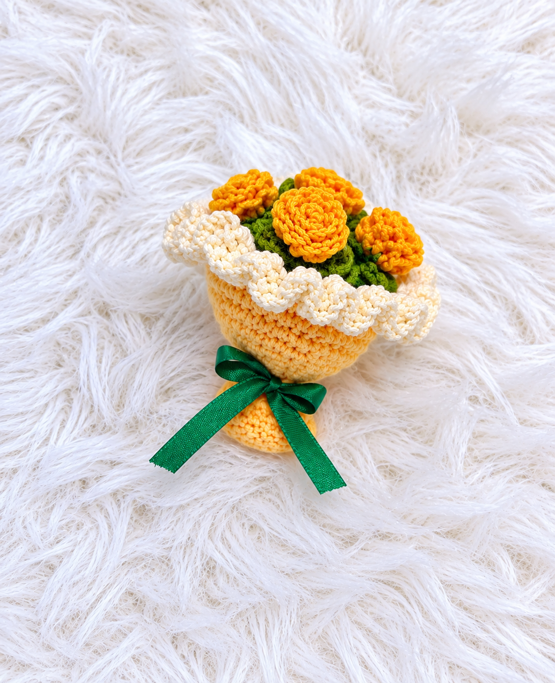 Sunflower Bouquet Keychain
