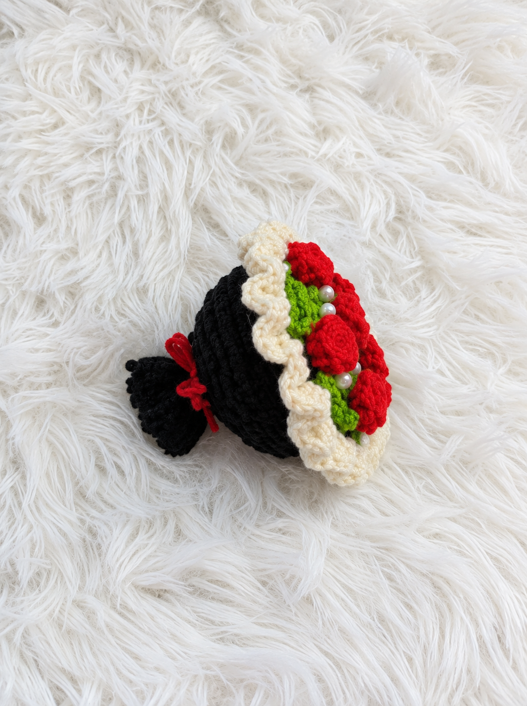 Red Rose Keychain