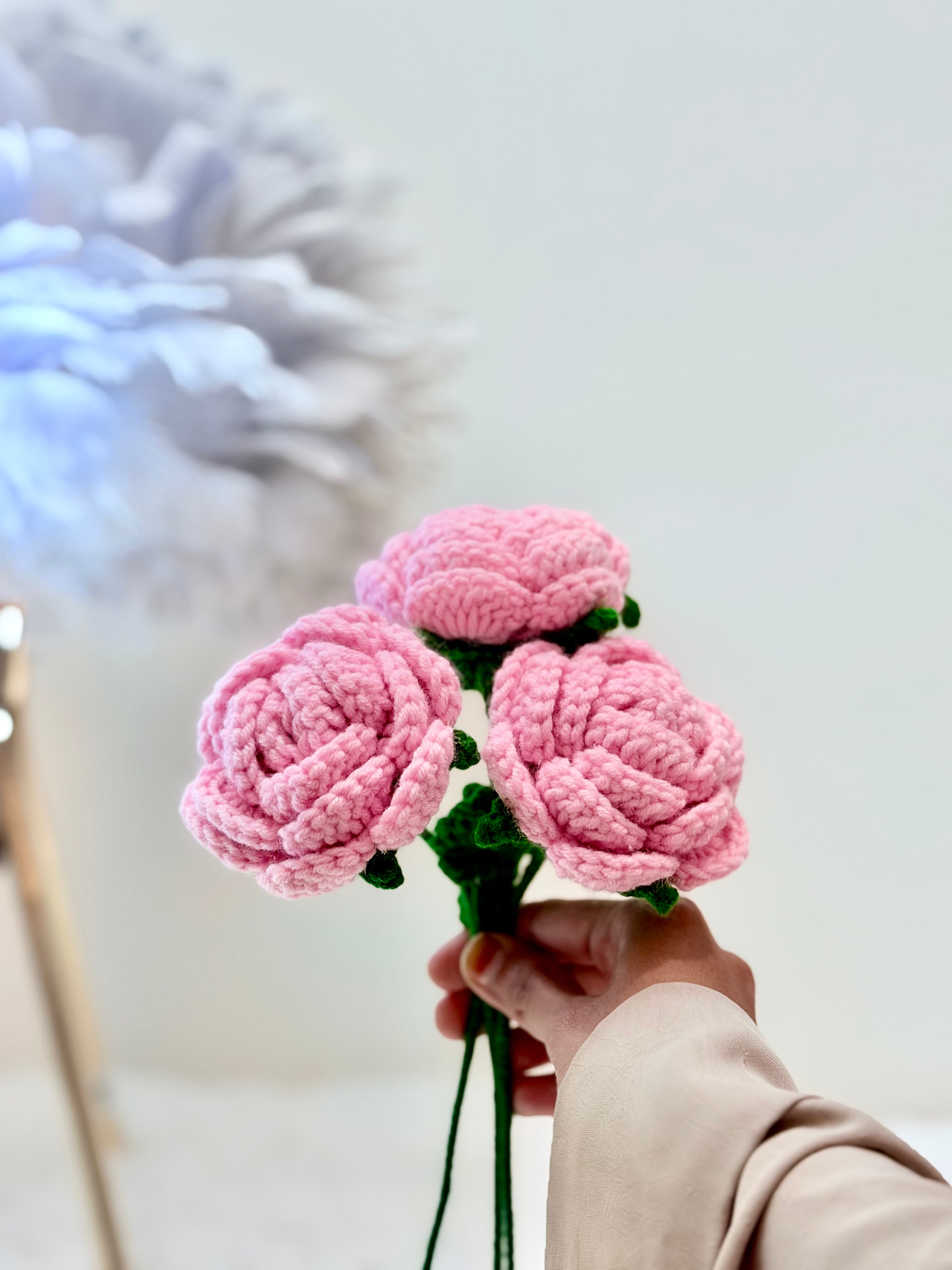 Blush Bloom Pink Rose | 1 Stem 🌹