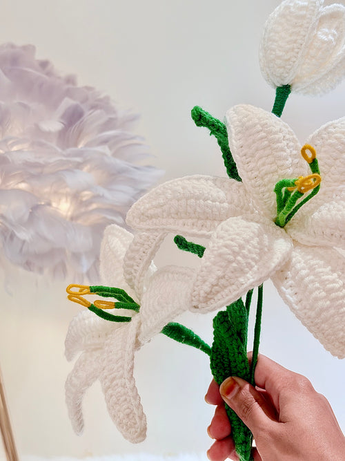Pearl Lily | 1 Stem 🌷